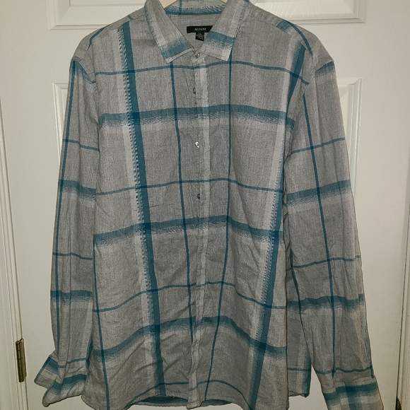 ALFANI XXL BUTTONDOWN DRESS SHIRT     - LIKE NEW - Picture 1 of 2